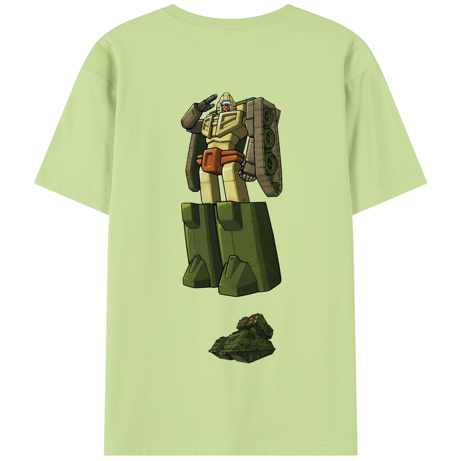 （画像用）  綿100％半袖Tシャツ（背面プリント）